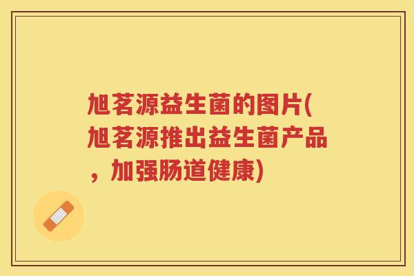 旭茗源益生菌的图片(旭茗源推出益生菌产品，加强肠道健康)